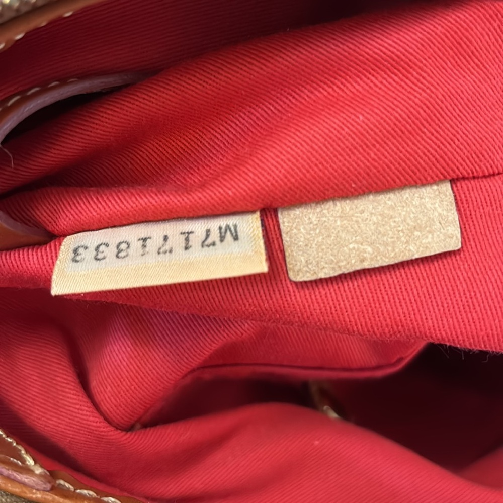 Dooney & Bourke Pink and Tan Satchel - Picture 16 of 16